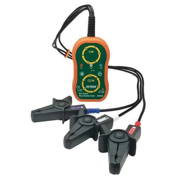 Non-Contact Phase Seq Tester, 75-1000VAC, Extech, Mfr#: PRT200