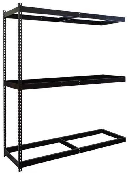 Boltless Shelving Add-On, 96x18, 3 Shelf, HALLOWELL, Mfr# DRHC961884-3A-ME