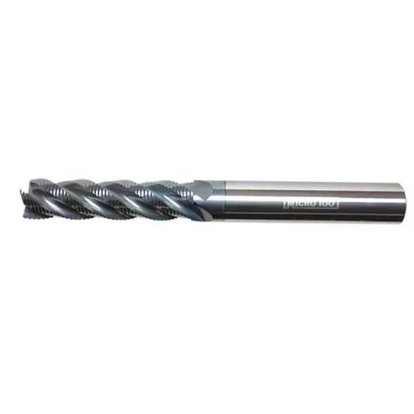 Carbide End Mill, 16 mm, Cut 75 mm, 4 FLT, MICRO 100, Mfr# SHLM-160-4X