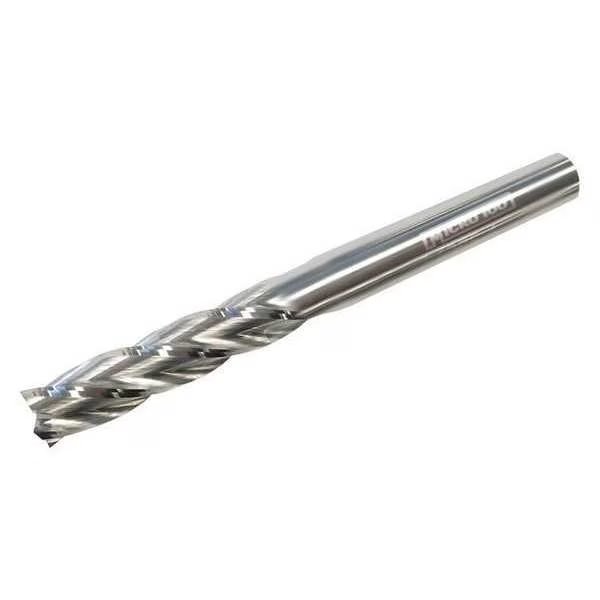 Carb End Mill, 6.00mm, 3FL, CC, Uncoated, MICRO 100, Mfr# GELM-060-3