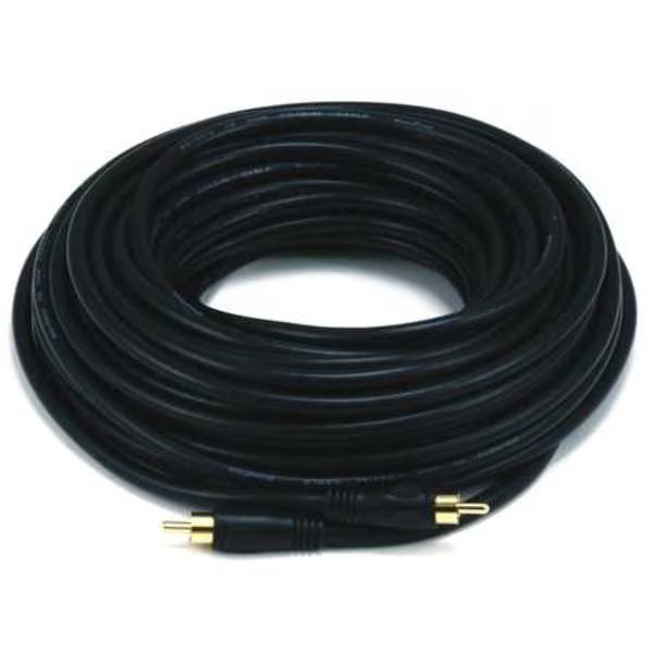A/V Cable, RCA Coaxial M/M, 50ft, MONOPRICE, Mfr# 2982