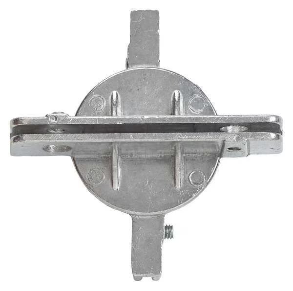 Street Sign Cross Piece Bracket, Aluminum, BRADY, Mfr# 56681
