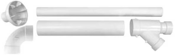 Concentric Vent Termination, 3 In, Rheem, Mfr#: SP20245