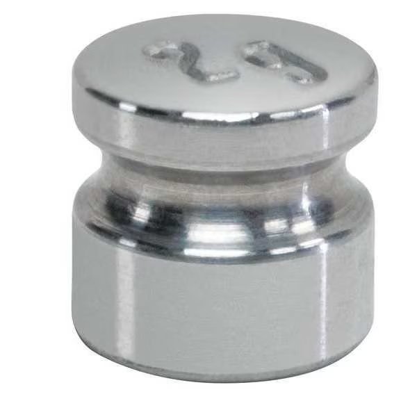 Calibration Weight, SS, 2g, Cylinder, Rice Lake Weighing Systems, Mfr#: 12501