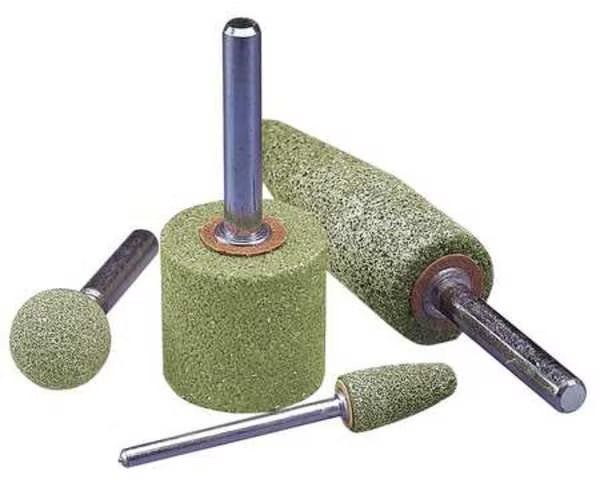Quantum Mounted Point, Dia. 1/4 In, Shape W164, NORTON ABRASIVES, Mfr# 69083149135
