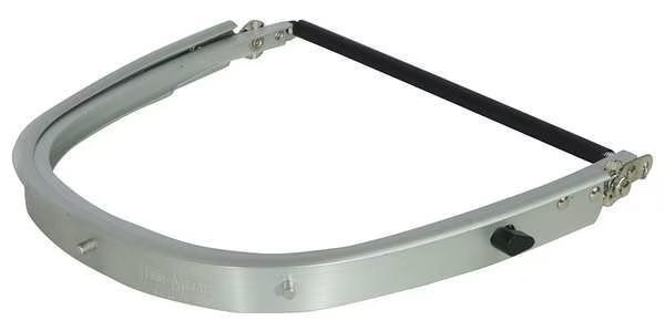 Faceshield Bracket, Aluminum, Silver, FIBRE-METAL BY HONEYWELL, Mfr# FH66