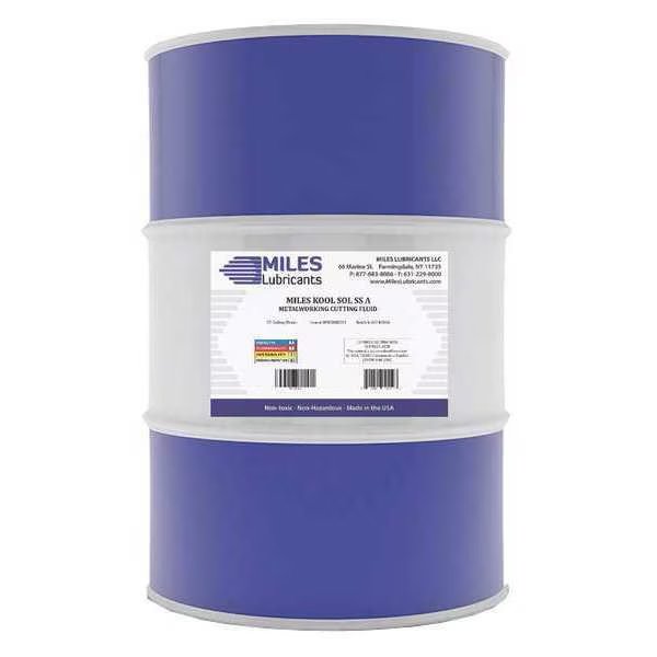 SemiSynthetic Cutting Fluid, 55 gal., Drum, Miles Lubricants, Mfr#: MM2000301