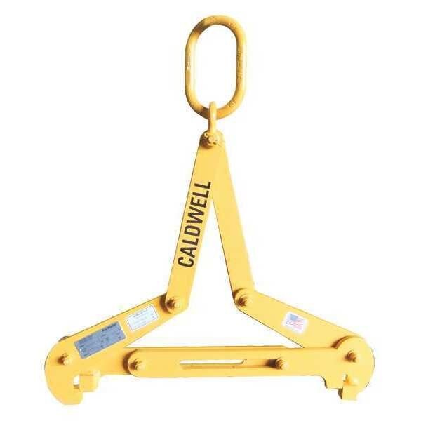 Drum Grab, 2000 lb Cap, for Closed Drums, Caldwell, Mfr#: 150-1