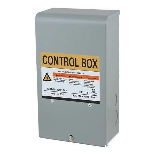 Control Box, Submersible Well Pump, 1/2 HP, Star Water Systems, Mfr#: 127189A