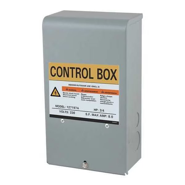 Control Box, Submersible Well Pump, 3/4 HP, Star Water Systems, Mfr#: 127197A