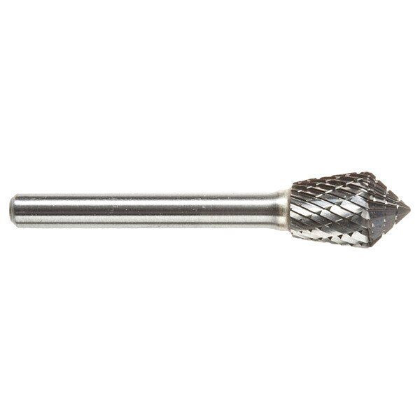 Carbide Bur, Invert, 1/2in, O. L. 2-1/4in, SGSPRO, Mfr# 15864