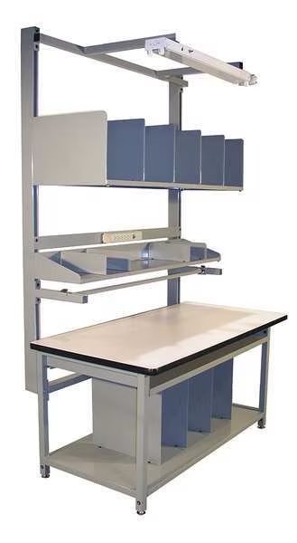 Bolted Packaging Work Benches, ESD Laminate, 60