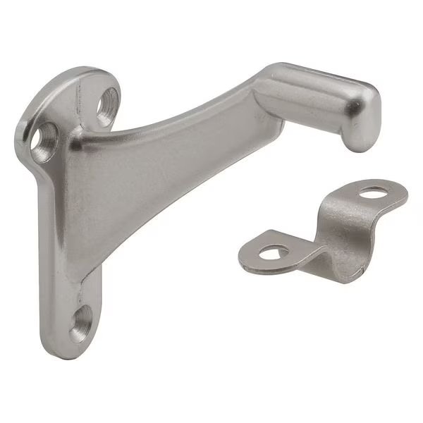 Hand Rail Brackets, Satin, Nickel, PK2, PRIMELINE TOOLS, Mfr# MP10133