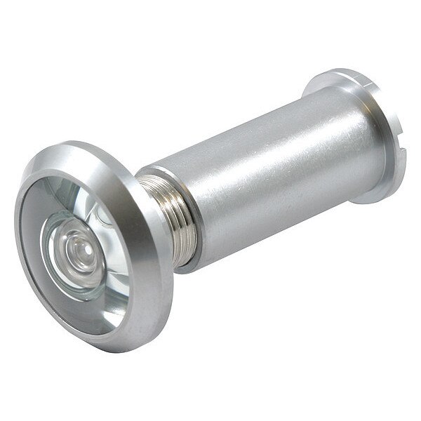 Door Viewer, 160 Degree, 1/2 in. Diameter, Satin Chrome Plated Finish (5 Pack), Primeline Tools, Mfr#: MP4516