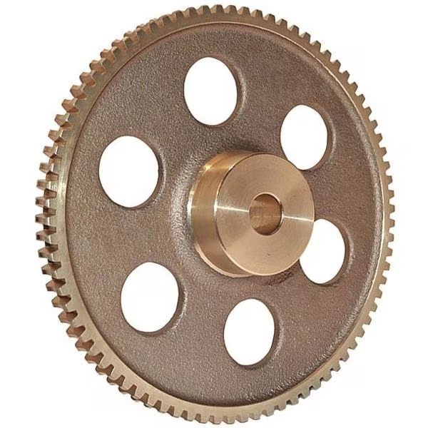 WormGear, 10DP, 14.5PA, 80Teeth, RH, Bronze, BOSTON GEAR, Mfr# GB1067