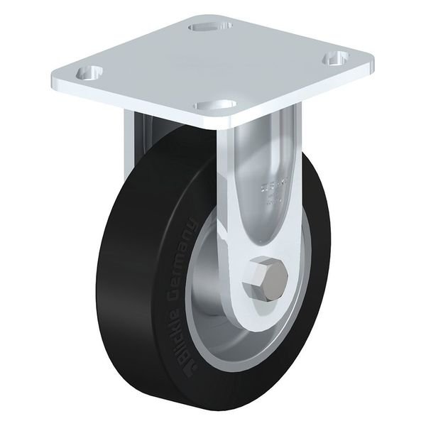 Rigid Plate Caster, TPR, 6
