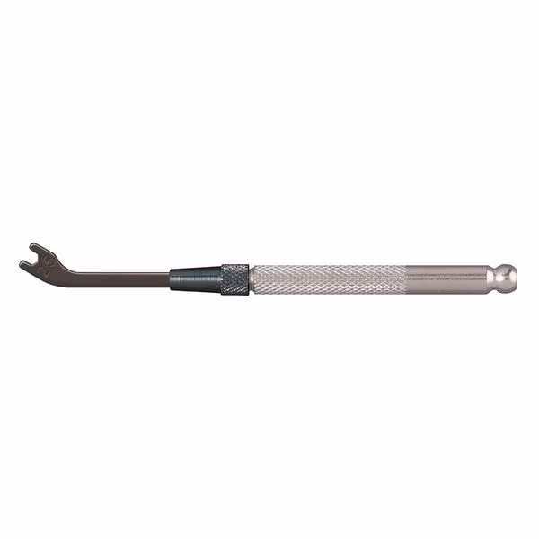 Handle Open End Wrench, Steel, 1/4