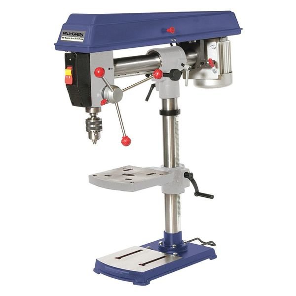 Radial Arm Drill Press, 5 Spd Bench Step, PALMGREN, Mfr# 9680341