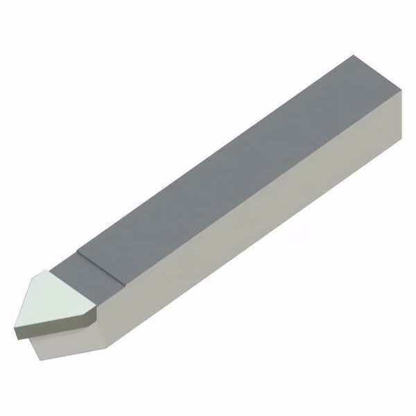 Brazed Tool Bit, E, 3.5 In L, 1/2 In W, Micro 100, Mfr#: E-8
