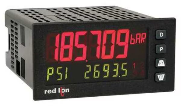 Panel Meter, Universal Strain Gauge, Red Lion Controls, Mfr#: PAX2S000