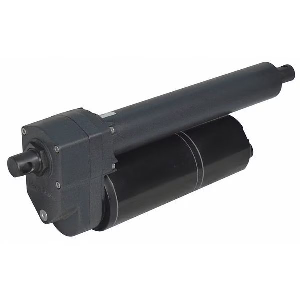 Linear Actuator, 24VDC, 1200 lb., 8 In, Warner Linear, Mfr#: K2XG10-24V-08