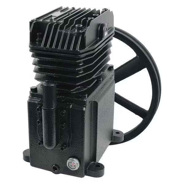 Inline Twin Cylinder, 1.9RHP, Single Stage, Industrial Air, Mfr#: 040-0352RP