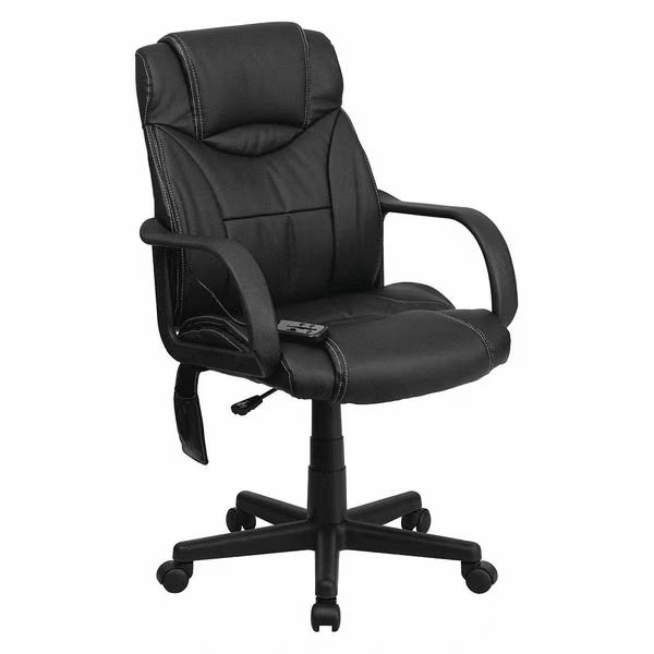 Black High Back Massage Chair, Flash Furniture, Mfr#: BT-2690P-GG