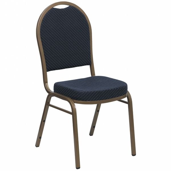 NavyBanquet Chair, 20-1/4
