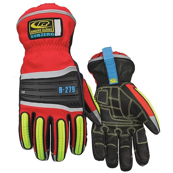 H-Vis Extreme Condition Gloves, Thinsulate Lining, 2XL, ANSELL, Mfr# 279-12