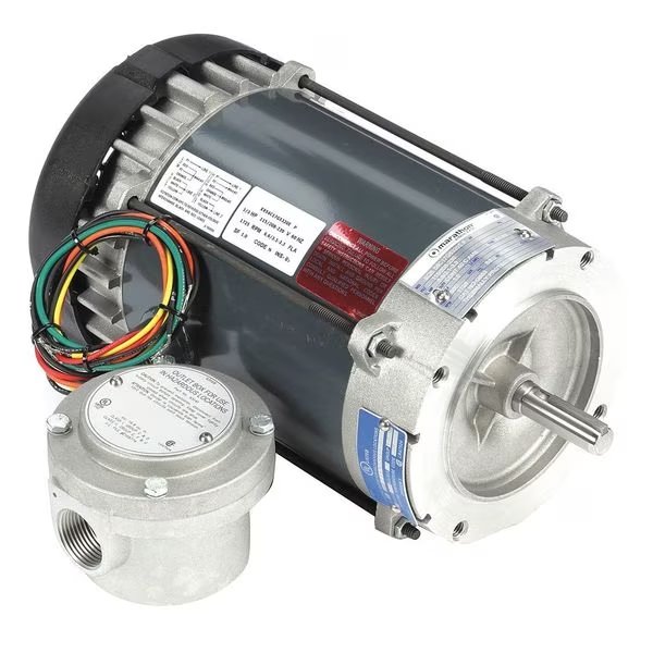 Hazardous Loc Mtr, Cap Strt/Ind Run, 1/3HP, Marathon Motors, Mfr#: 056C17G5320