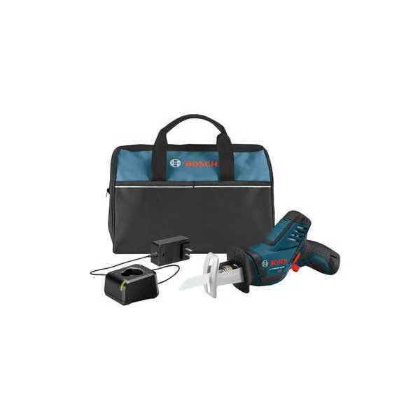 12V Lithium-Ion Cordless Reciprocating Saw Kit, Bosch, Mfr#: PS60-102