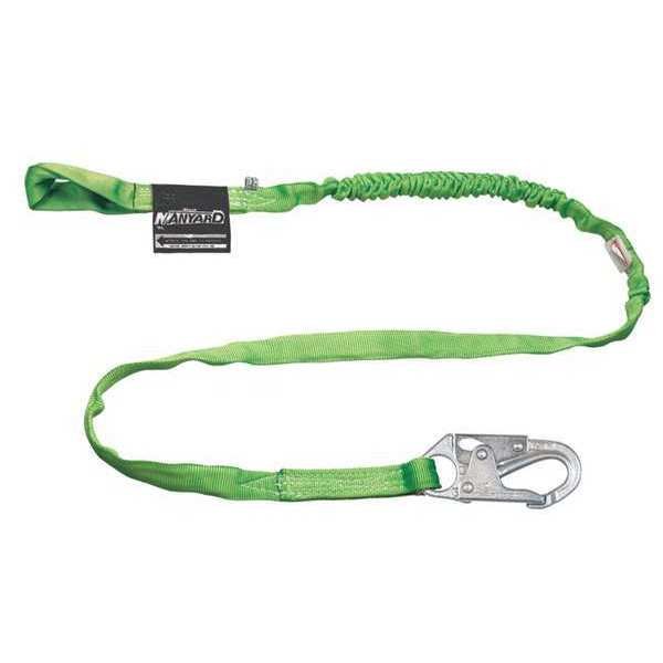 Shock Absorbing Lanyard, 6 ft., 310 lb. Weight Capacity, Green, HONEYWELL MILLER, Mfr# 233TWLS-Z7/6FTGN
