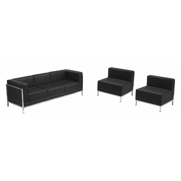 3 pcs.Living Room Set, 28-3/4