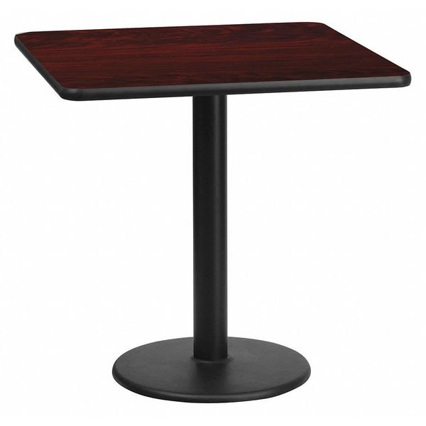 Square Laminate Table, 24