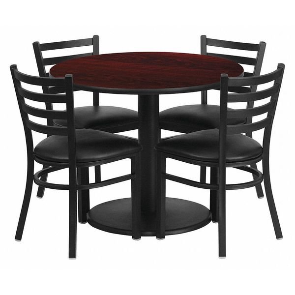 Round Laminate Table, 36