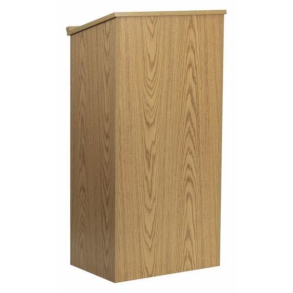 Stand Up Lectern, Oak, Flash Furniture, Mfr#: MT-M8830-LECT-OAK-GG