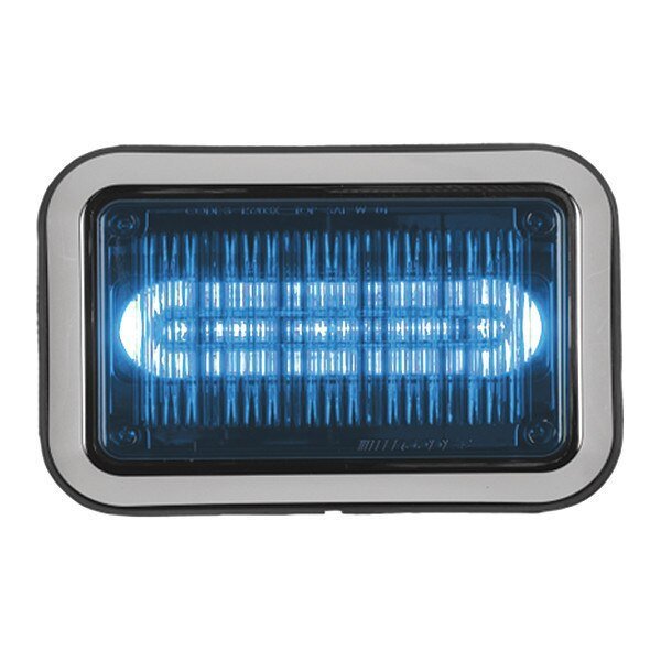 LED PrizmIi, Colored Lens, Bezel, Blue, 4