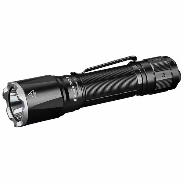 Tactical Flashlight, LED, Lithium Ion, Blk, Fenix Lighting, Mfr#: TK16 V2.0