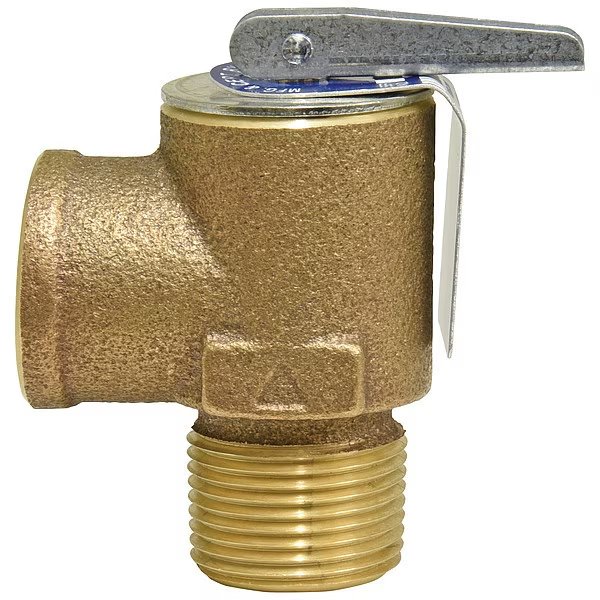 Pressure Safety Relief Valve, Bronze, Watts, Mfr#: 3/4 M335M2-030