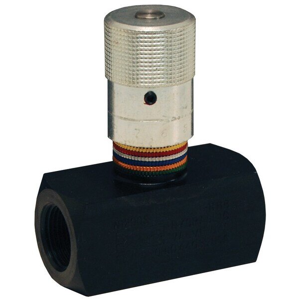 Series N Flow Control Valve, Steel, 1/4