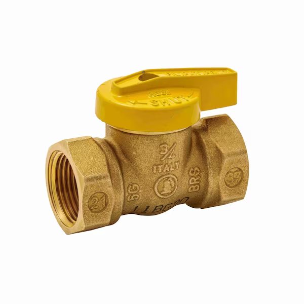 Gas Cock Ball Lever, Handle Csa 3/4