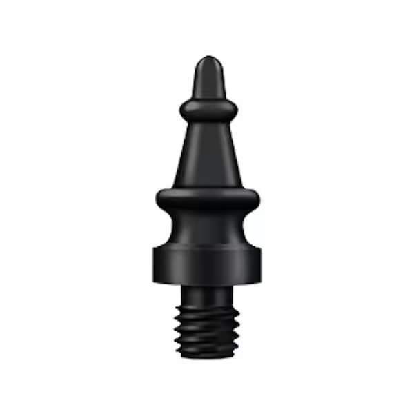 Steeple Tip; Black Finish, Deltana, Mfr#: CHST19