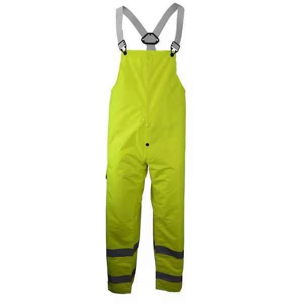 Outerwear Telcom 7002 series Bib w/Fly-Lime-6X, Neese, Mfr#: 27072-13-2-LIM-6X