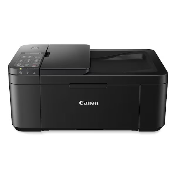 PIXMA TR4720 All- in-One Printer, Copy/Fax/Print/Scan, Black, Canon, Mfr#: 5074C002