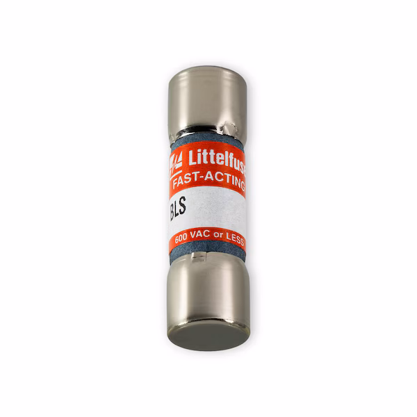 Midget Fuse, BLS Series, Fast-Acting, 4A, 600V AC, Non-Indicating, 10kA at 600V AC