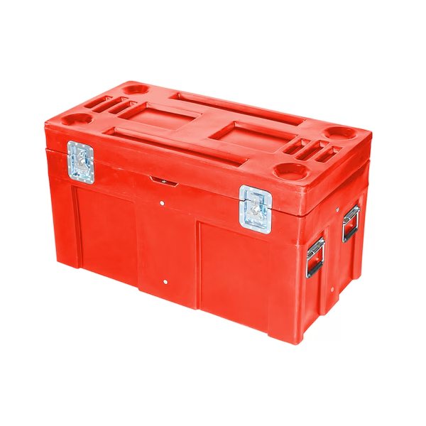 Bulk Ship Container, 10 cubic ft., 650lb. capacity, RED, Myton Industries, Mfr#: SC-4524-1 RED