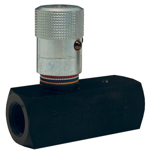 Series F Flow Control Valve, Steel, 1/2, DIXON VALVE & COUPLING, Mfr# SFC800