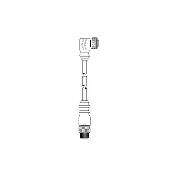 MIN-SYNC DBL END F 90 M STR 3 PL 6FT PVC, ERICSON, Mfr# 83F9MS006A