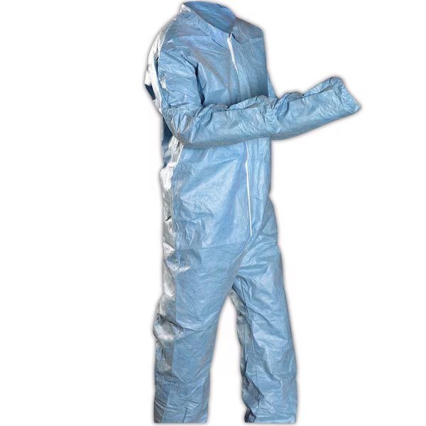 Pyrolon Plus 2 Flame-Resistant Disposable Coveralls, Lg, 25PK, Lakeland Industries, Mfr#: 7412B-LG