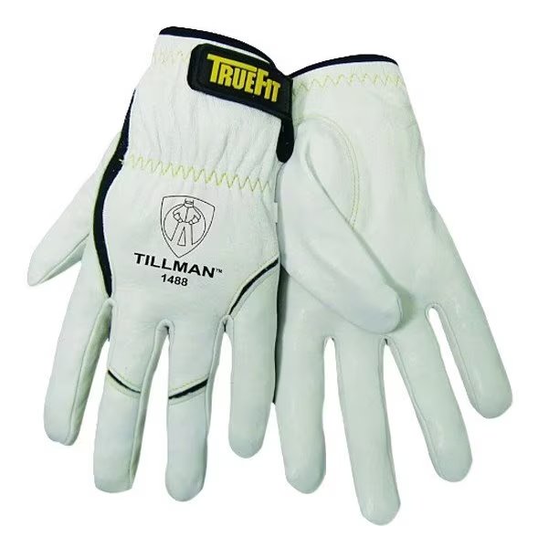 TIG Welding Gloves, Goatskin Palm, S, TILLMAN, Mfr# 1488S